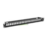 لوحة باتش بانل محمية DS-1CP0P24-1Uعدد 24 منفذ – ارتفاع 1U