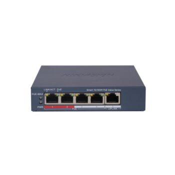 4 منافذ إيثرنت سريع إيثرنت ذكي POE Switch - DS-3E1105P-EI/M