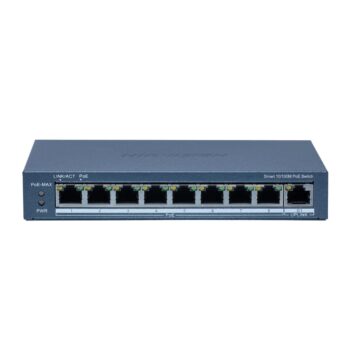8 منافذ إيثرنت سريع إيثرنت ذكي POE Switch - DS-3E1309P-EI(B)