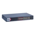 محول إيثرنت سريع 16 منفذ إيثرنت ذكي POE - DS-3E1318P-EI/M