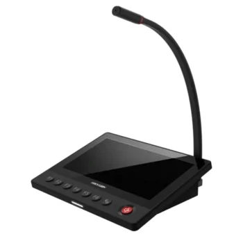 هيكفيجن DS-QAZ1MP7G1 – ميكروفون بث صوتي شبكي بشاشة تعمل باللمس (7 إنش IPS)