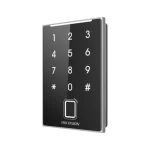 هيكفيجن DS-K1109DKFB – قارئ ذكي يجمع البصمة والبطاقة والكيباد في جهاز واحد