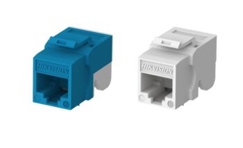 Hikvision DS-1CK6U90N Cat6 Toolless Keystone Jack 90 Degree