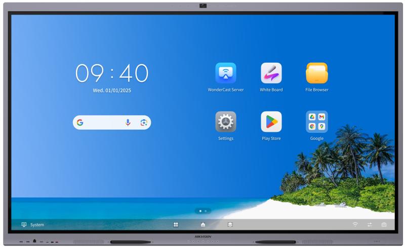 R9中端款带摄像头1 Hikvision DS-D5B86RB/FP 86 Inch 4K Interactive Display